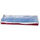 H&L Russel Underbed Storage Bag with Zip, Clear 