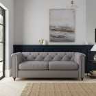 Chesterfield Soft Texture 3 Seater Sofa