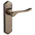 Bewdley Antique Brass Lever Latch Door Handle - 1 Pair