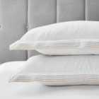 Dorma Purity Chesten 300 Thread Count Cotton Sateen Pillowcase Pair