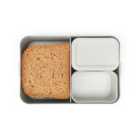 Make & Take Bento Large Light Grey Lunch Box