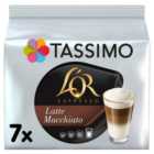 Tassimo L'OR Latte Macchiato Coffee Pods x7 195g