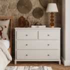 Marco 4 Drawer Chest, Ivory