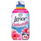 Lenor Outdoorable Pink Blossom Fabric Conditioner 76 Washes 1.064L