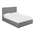 LPD Furniture Lucca King Size Bed Grey