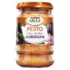 Sacla Char-Grilled Aubergine & Roasted Garlic Pesto 190g