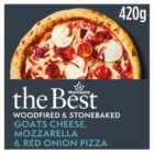 Morrisons The Best Goats Cheese & Onion Pizza 420g