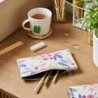 Waters and Noble Dolly Floral Flat Pencil Case