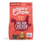 Edgard & Cooper Senior Grain Free Dry Dog Food Free-Run Chicken & Salmon 2.5kg