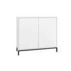 Out & Out Original Vola White Sideboard 2 Doors 90Cm