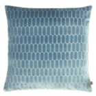 Kai Rialta Polyester Filled Cushion Viscose Polyester Sky 50 x 50cm