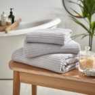 Turkish Cotton Ribbed Towel