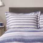 Ellis Blue Stripe Oxford Pillowcase