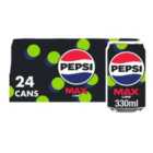 Pepsi Max Lime No Sugar Cola Cans 24 x 330ml