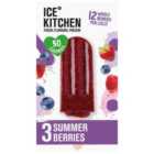 Ice Kitchen - Summer Berries Ice Lolly 3 x 75g