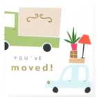 Caroline Gardner New Home Moving Vans Card