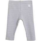 M&S Collection Cotton Rich Striped Ribbed Leggings, Multi, 0-12 Months