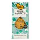 Easy Bean Chickpea Crispbread Seeds & Black Pepper 110g