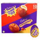 Cadbury Mixed Caramel & Creme Egg Chocolate 10 Pack 400g