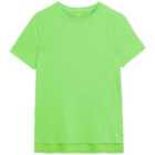 M&S GOODMOVE Scoop Neck Mesh Back T-Shirt, 8-18, Lime