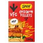 VFC 2 Spicy Vegan Crispy Chicken Fillets 190g