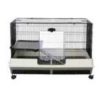 Little Friends Windsor Single 100cm Small Animal Rat Cage - Grey/White