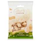 Lindt LINDOR Easter White Chocolate Mini Eggs 80g