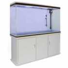 Monster Shop Aquarium Fish Tank and Cabinet - White
