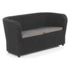 Nova Comfort 2 Seater Garden Sofa - Anthracite