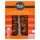 The Delicious Dessert Company Sticky Toffee Eclairs 2 per pack