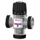 Barberi 3/4 Inch Thermostatic Mixing Valve 35-60C Side Way Mixed Water Male 2.3m3/h