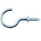 Select Hardware Cup Hooks Shoulder Bright Zinc Plated 30mm (15 Pack)