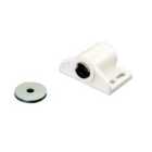 Select Hardware Magnetic Catch Mini White (1 Pack)
