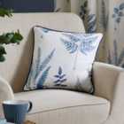 Fern Blue Cushion