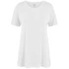 M&S Collection Relaxed Short Sleeve T-Shirt, Size 8-18, White