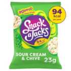 Snack a Jacks Sour Cream & Chive Rice Cakes 24g