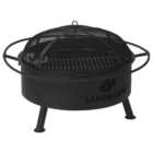 Landmann 2-in-1 Fire Basket & Grill Industrial Design