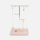 Stackers Rose Quartz Effect T-Bar Jewellery Stand