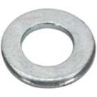 100 PACK Form A Flat Zinc Washer - M4 x 9mm - DIN 125 - Metric - Metal Spacer