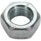 10 PACK - Steel Finished Hex Nut - M20 - 2.5mm Pitch - Manufactured to DIN 934
