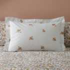 Louella Floral Terracotta Oxford Pillowcase