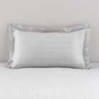 Ori Jacquard Silver Oxford Pillowcase
