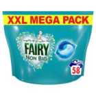 Fairy Non Bio Pods Washing Capsules Sensitive Skin 58 Washes 58 per pack