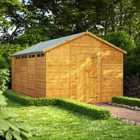 Power 18x10 Security Apex Shed