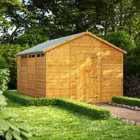 Power 14x10 Security Apex Shed