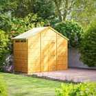Power 4x10 Security Apex Shed