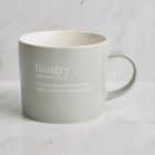 Grey Hangry Mug