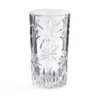 Luxe Palm Highball Glass