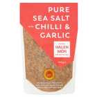 Halen Mon Chilli & Roasted Garlic Sea Salt PDO 100g