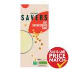Morrisons Savers UHT Unsweetened Soya Milk Alternative 1L